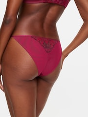 Розовый - KBX Marilyn Floral Embroidered Suspender Belt - Image 2 of 6
