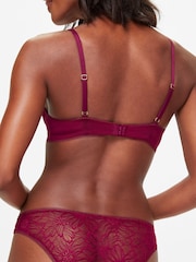 KBX Red Alice Lace Non-Pad Plunge Bra - Image 2 of 5