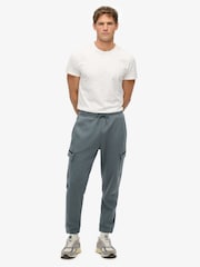 Superdry Blue Tech Logo Cargo Joggers - Image 3 of 7