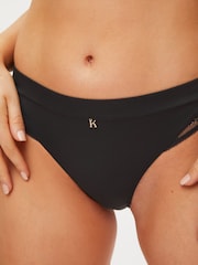 Черный - Бразильские трусы с начесом KBX Charlotte - Image 5 of 6
