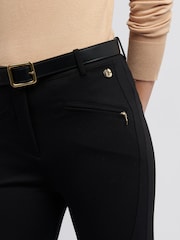 U.S. Polo Assn. Black Natural Womens Stretch Contour Smart Trousers - Image 2 of 10