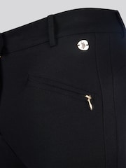 U.S. Polo Assn. Black Natural Womens Stretch Contour Smart Trousers - Image 9 of 10