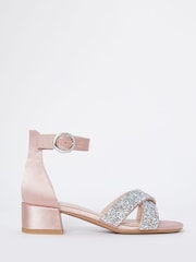 Sandalias de vestir con tacón cuadrado bajo de Lipsy - Imagen 3 de 4