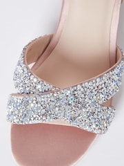 Sandalias de vestir con tacón cuadrado bajo de Lipsy - Imagen 4 de 4