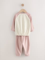 Pink/Navy Washington Print - Pack de 3 pijamas con pantalones de chándal (9 meses-8 años) - Imagen 5 de 8