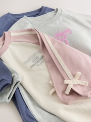 Pink/Navy Washington Print - Pack de 3 pijamas con pantalones de chándal (9 meses-8 años) - Imagen 7 de 8