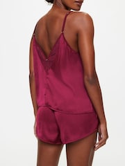 KBX Red Margot Satin Cami Set - Image 2 of 5
