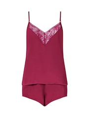 KBX Red Margot Satin Cami Set - Image 5 of 5