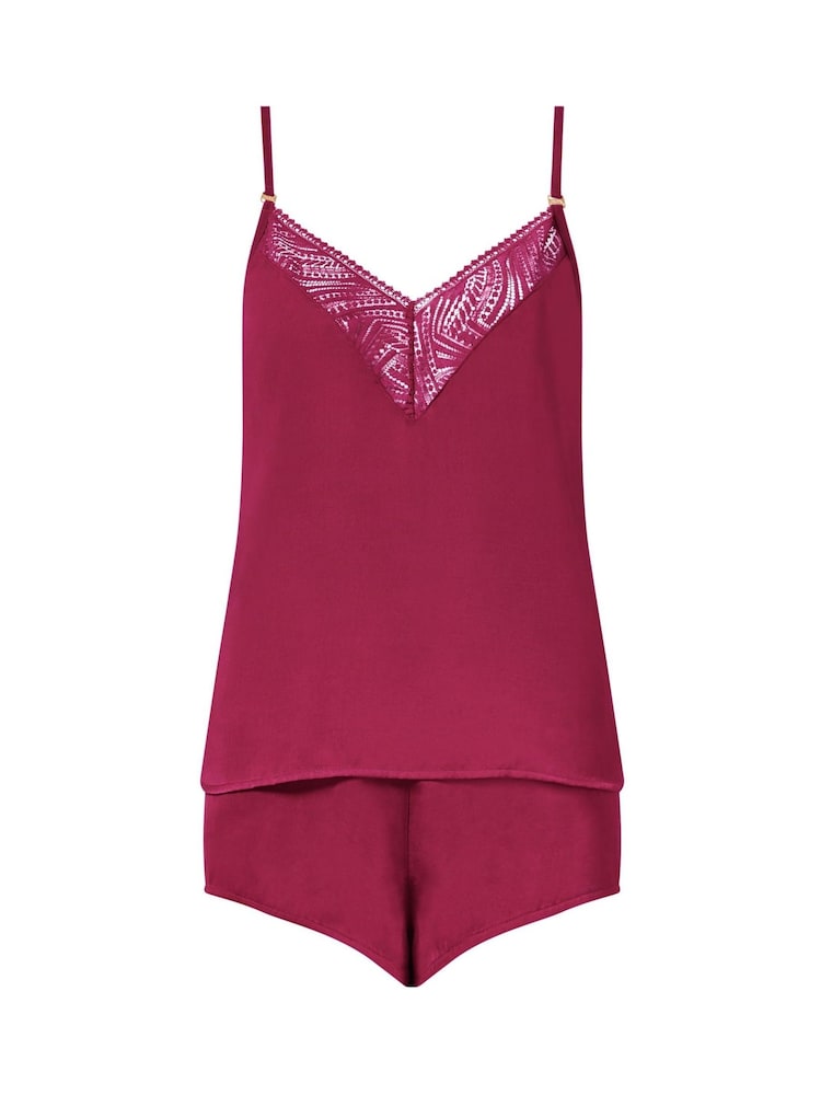 KBX Red Margot Satin Cami Set - Image 5 of 5