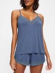 KBX Blue Ada Modal Cami Set - Image 1 of 5