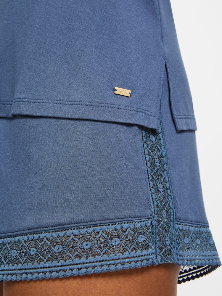 KBX Blue Ada Modal Cami Set - Image 4 of 5