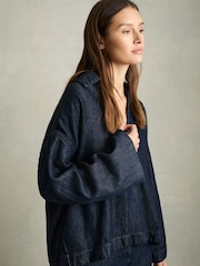 Reiss Reed Denim Look Overshirt - Imagen 3 de 5
