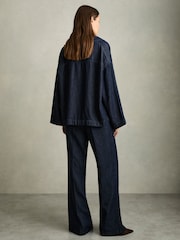 Reiss Reed Denim Look Overshirt - Imagen 4 de 5