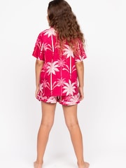 طقم بيجاما بشورت مطبوعة مزينة بطبعة Minijammies من Cyberjammies - صورة 2 من 4