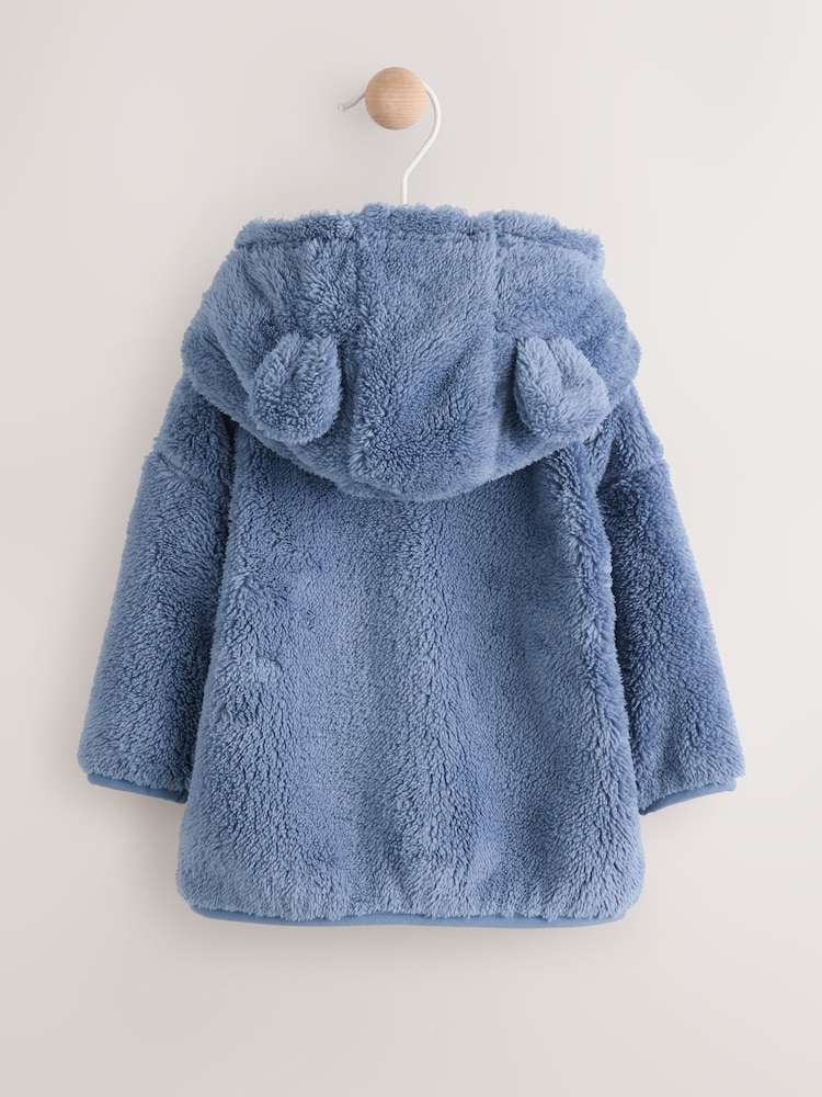 Marineblau - Baby Fleece Zip Through Jacket (0mths-2yrs) - Bild 2 von 6 Marineblau - Baby Fleece Zip Through Jacket (0mths-2yrs) - Bild 2 von 6