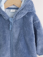 Marineblau - Baby Fleece Zip Through Jacket (0mths-2yrs) - Bild 3 von 6