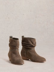 White Stuff Green Willow Slouch Boots - Image 2 of 4