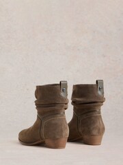 White Stuff Green Willow Slouch Boots - Image 3 of 4