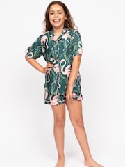 Cyberjammies Green Minijammies Printed Shorts Set - Image 1 of 4