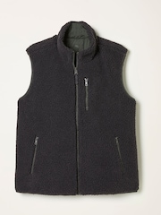 FatFace Tromso Khaki Green 2 in 1 Reversible Gilet - Image 2 of 2