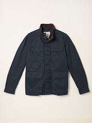 FatFace Filby Navy Four Pocket Jacket - Image 6 of 6