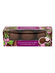 Cocoba Belgian Milk Hot Chocolate Bombes, Flakes & Sea Salt Caramel Spoons Gift Set - Image 7 of 7