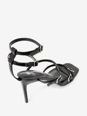 Black Forever Comfort® Multi Strap Sandals - Image 5 of 6