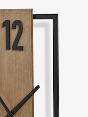 Natural Bronx Slimline Wall Clock - Image 5 of 5