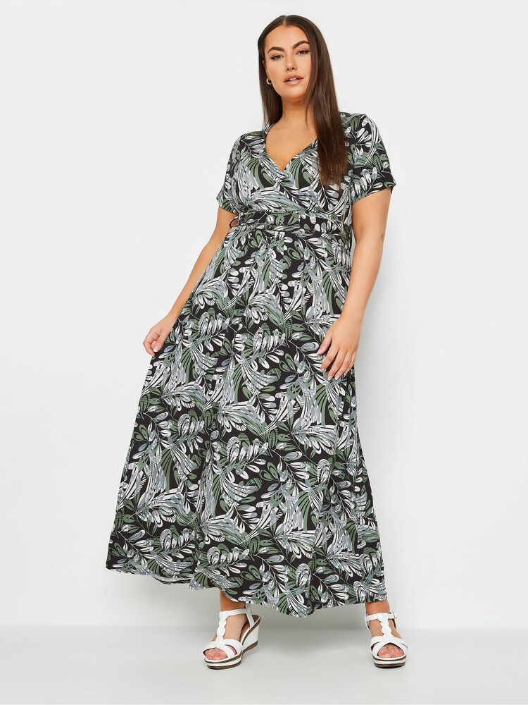 Green Wrap Maxi Dress - Image 2 of 4