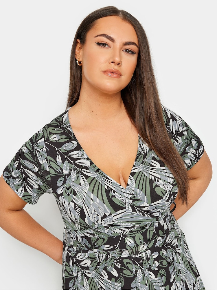 Green Wrap Maxi Dress - Image 4 of 4