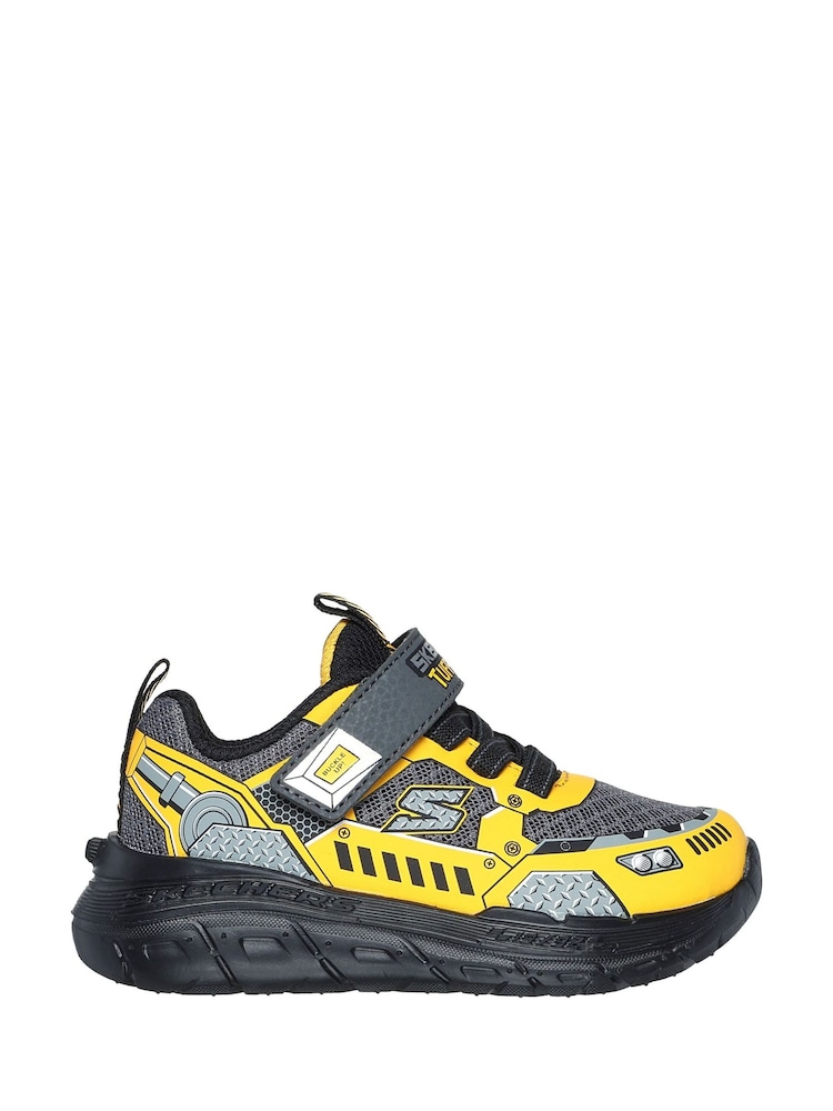 Skechers Grey Skech Tracks Trainers - Image 1 of 2