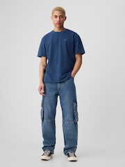 Gap T-Shirt mit Mini-Logo - Bild 3 von 4