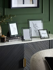 Black Monaco Metal Photo Frame - Image 1 of 5