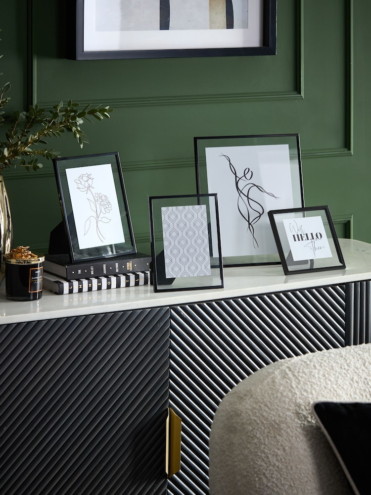 Black Monaco Metal Photo Frame - Image 1 of 5