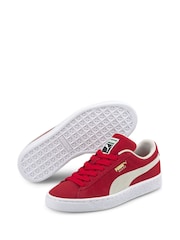 Puma Red Suede Classic XXI Youth Trainers - Image 3 of 7