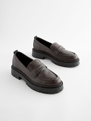 Black Brush Off Forever Comfort® Standard/Wide Fit Chunky Loafers - Image 1 of 7