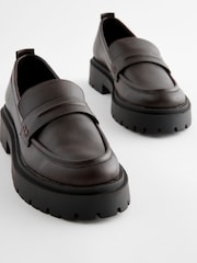 Black Brush Off Forever Comfort® Standard/Wide Fit Chunky Loafers - Image 5 of 7
