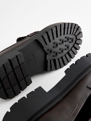 Black Brush Off Forever Comfort® Standard/Wide Fit Chunky Loafers - Image 6 of 7