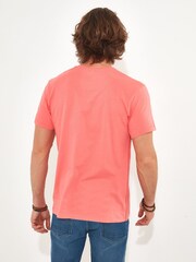 Joe Browns Pink Zebra Print Elephant Graphic T-Shirt - Image 3 of 5