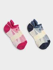 Sweaty Betty Pink Technical Run Socks 2 Pack - Image 1 of 1
