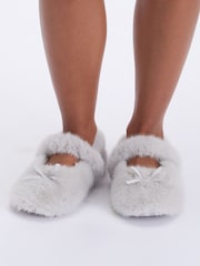 Boux Avenue プラッシュバレエパンプススリッパ - 画像 4 / 6