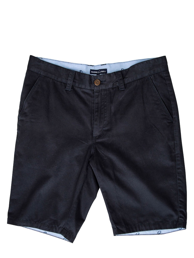 Pantalones cortos chinos azules de Raging Bull  - Imagen 3 de 3