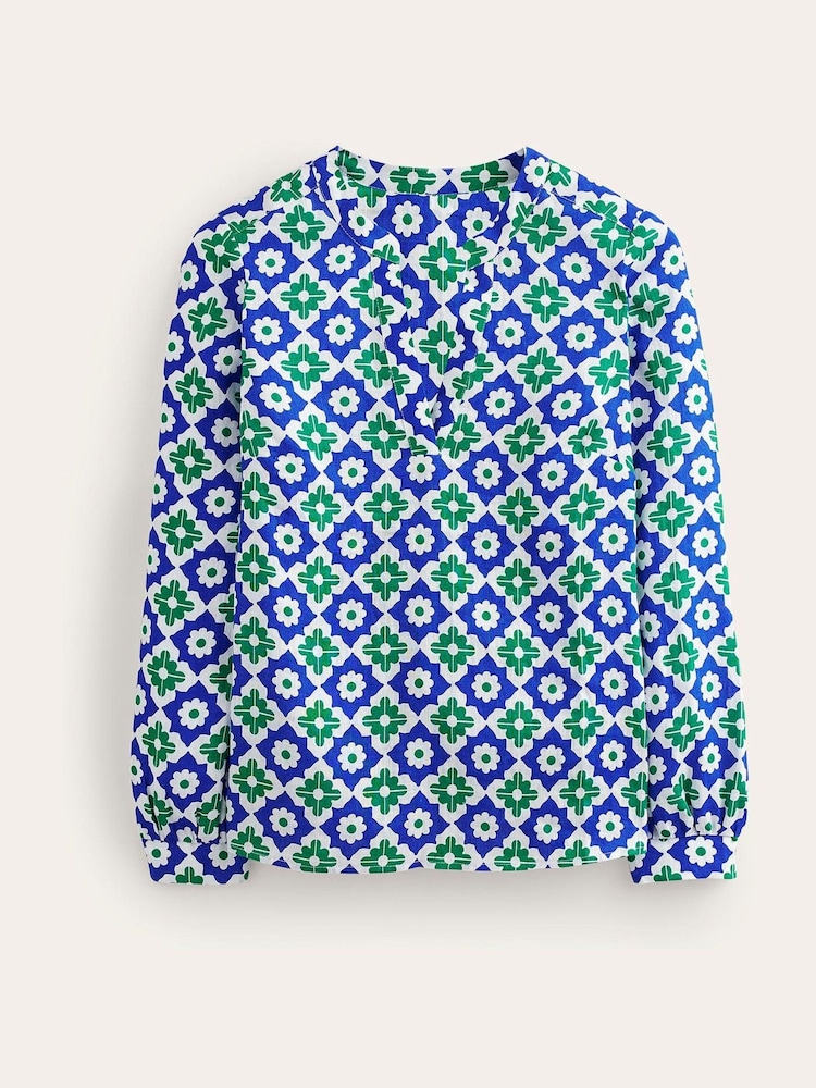 Boden Green Alice Linen Top - Image 5 of 5 Boden Green Alice Linen Top - Image 5 of 5