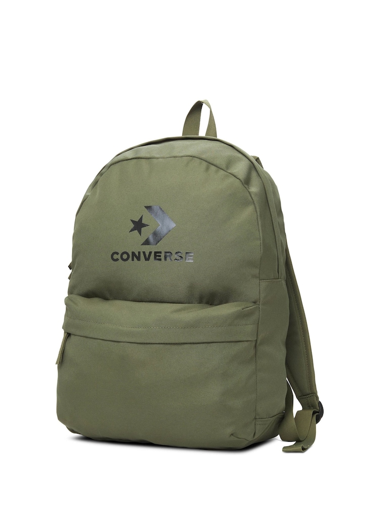 Converse Green Speed 3 Large Logo 100% Cotton Backpack - Image 1 of 1