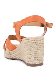 Pavers Orange Pavers Lightweight Platform Espadrilles - Image 2 of 5