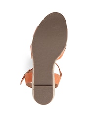 Pavers Orange Pavers Lightweight Platform Espadrilles - Image 5 of 5