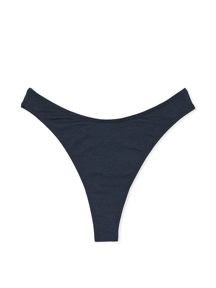 Victoria's Secret Noir Navy Blue Thong Knickers - Image 3 of 3