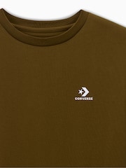 Converse Green Classic 100% Cotton T-Shirt - Image 3 of 3