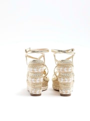 River Island Riemchen-Sandalen mit Keilabsatz - Bild 3 von 4