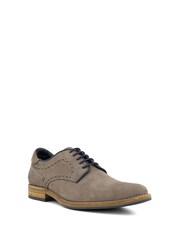 Gri - Mărime standard - Pantofi derby Dune London Bintom cu țevi - Imaginea 3 din 5